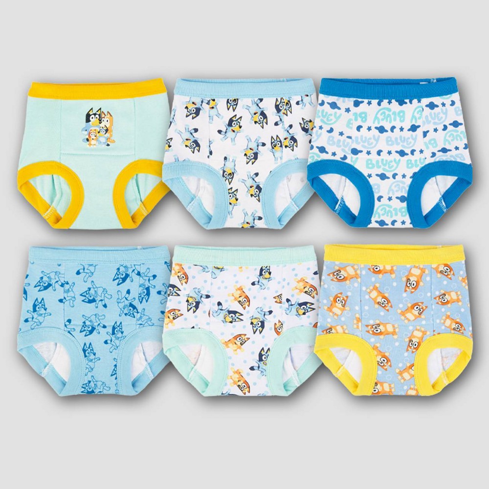 Toddler Bluey 6pk Training Underwear - 3T - Bellso